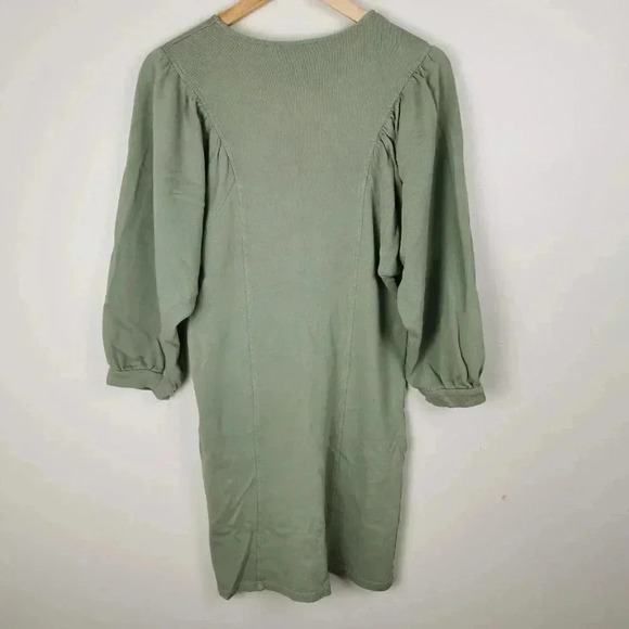 Bershka |Women's Sheath Light Green Dress size  Small - Picture 9 of 9